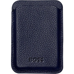 Hugo Boss Classic Card Holder Magnetic Mobile Grained Navy HLJ416N