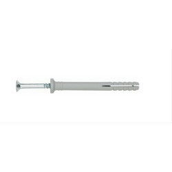 Βίδα Με Πλαστικό Βύσμα Κ6x45mm 100τεμ Fibran