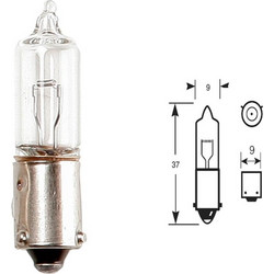 Λάμπα Ring R435 H21W Miniature Halogen/Brake/Indicator/Reverse/Rear Fog 12V 21W BAY9s (MCC) | Ring