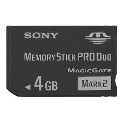 Sony Memory Stick Pro Duo 4GB