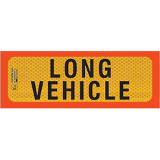 Αντανακλαστική Πινακίδα Αλουμινίου Long Vehicle 50 X 20cm Π.3M.218 1 Τεμάχιο
