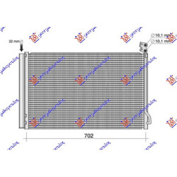 Ψυγειο A/C (725x427x20) Tesla Model X 16- - 906506400