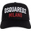 Dsquared2 Ανδρικό Καπέλο Jockey Υφασμάτινο Μαύρο S25BCM091705C00001