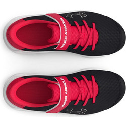Under Armour Bps Pursuit 3 Παιδικά Αθλητικά Παπούτσια για Τρέξιμο Μαύρα Κόκκινα 3026696-001