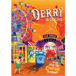 IT Derry Art Print