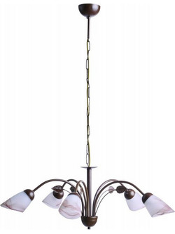 ΦΩΤΙΣΤΙΚΟ ΚΡΕΜΑΣΤΟ 5xE14 Φ.76cm Ν. 1072-2-5