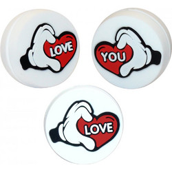 Pro's Pro Vibra Stop Love Dampener x 1 White / Red