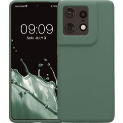 Θήκη Motorola Edge 50 Pro KWmobile Soft Flexible Rubber Cover Σιλικόνης - Forest Green (KWM000022SN004C)