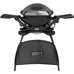 Weber Q2400 με βάση Ηλεκτρική Ψησταριά Πλάκας 2200W με Καπάκι και Ρυθμιζόμενο Θερμοστάτη 104.1x62.2cm