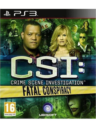 CSI Crime Scene Investigation Fatal Conspiracy PS3