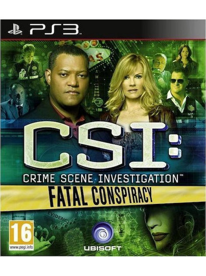 CSI Crime Scene Investigation Fatal Conspiracy PS3