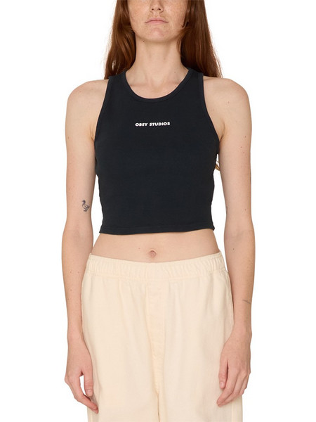 Obey Γυναικεία αμάνικη μπλούζα Obey Studios Mini Bold Tank BLK