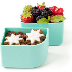 Lekkabox Base Bento Cups Θήκες Σιλικόνης (Mint)