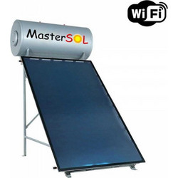 Mastersol MSPL Ηλιακός Θερμοσίφωνας 160lt 2m² Glass Τριπλής Ενέργειας με WiFi