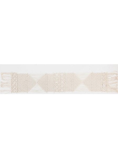 ΤΡΑΒΕΡΣΑ ΜΑΚΡΑΜΕ ΜΠΕΖ 30x180cm 817-50002 - Estheti - 817-50002