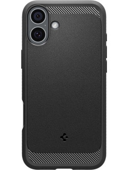 Θήκη SPIGEN Rugged Armor με Magsafe για iPhone 16 - Μαύρο