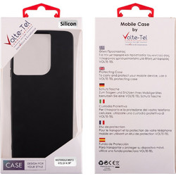Volte-Tel Motorola Moto G75 5G Silicon TPU Θήκη Μαύρη (6.78")