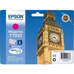 Epson T7033 Magenta Μελάνι Εκτυπωτή Inkjet C13T703340