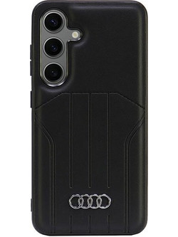 Audi Synthetic Leather MagSafe S24 S921 black/black hardcase AU-TPUPCMS24-Q5/D1-BK