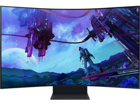 Samsung Odyssey Ark G97NC 3nd Gen VA HDR Curved Gaming Monitor 55" 3840x2160 4K UHD 165Hz 1ms