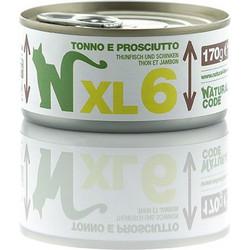 Natural Code XL6 Adult with Tuna & Prosciutto 170gr
