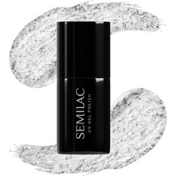 Semilac UV Hybrid 292 Silver Shimmer Glitter Ημιμόνιμο Βερνίκι Νυχιών 7ml