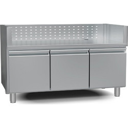 ΕΡΜΑΡΙΟ INOX BBQ TGH-B1-B8B-G ΜΕ ΣΥΡΤΑΡΙΑ - THERMOGATZ 09.313.004