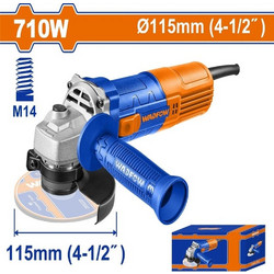 Wadfow WAG15761 Γωνιακός Τροχός Ρεύματος 710W 115mm