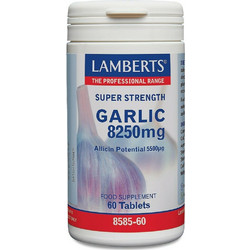 Lamberts Garlic 8250mg 60 Ταμπλέτες