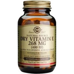 Solgar Vitamin E 400iu Dry 50 Κάψουλες