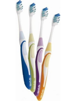 Gum Activital 585 Ultra Compact Soft Οδοντόβουρτσα Πορτοκαλί