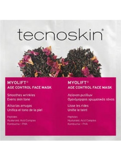 Tecnoskin Myolift Age Control Κρεμώδης Μάσκα Προσώπου για Αντιγήρανση με Πεπτίδια 2x6ml