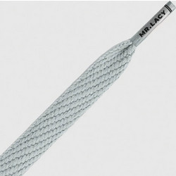 Mr Lacy Flatties 130cm Grey Unisex Κορδόνι