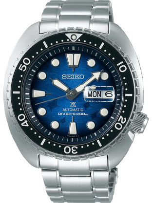 Seiko Prospex Ανδρικό Ρολόι Αυτόματο με Ασημί Μεταλλικό Μπρασελέ SRPE39K1F