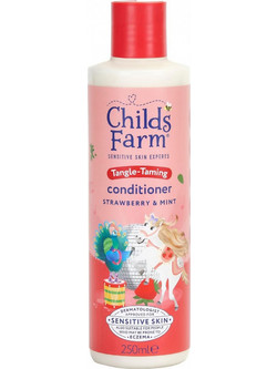 Childs Farm Sensitive Strawberry & Organic Mint Παιδικό Φυτικό Conditioner για Επανόρθωση 250ml