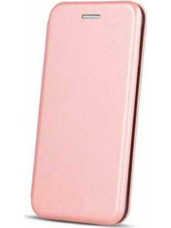 Book Cover Θήκη Δερματίνης για iPhone 6 Plus/ 6s Plus Χρυσό Ροζ
