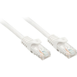 Lindy U/UTP Cat.6 Καλώδιο Δικτύου Ethernet 5m White
