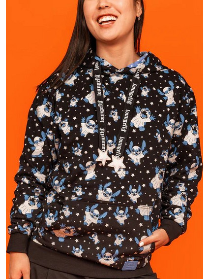 DISNEY - Stitch "Fantome" - Hoodie Unisex Loungefly (S)