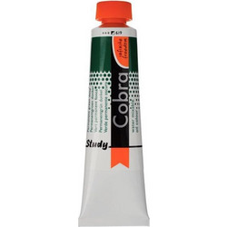 Talens Cobra Study water mixable oil 619 permanent green deep 40ml
