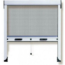 Σίτα Κάθετης Κίνησης παραθύρου 120x150cm Λευκή Απόχρωση Κατασκευαστική
