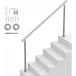 VEVOR Κουπαστές 70,9 in (180 cm) για Εξωτερικά Σκαλοπάτια Σκάλας Ηλικιωμένων Βεράντα Κατάστρωμα