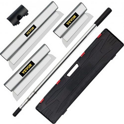 Συνδυασμός Μαχαιριού Στόκου VEVOR Drywall Skimming Blade 10/24/32in Εργαλείο Σπάτουλας με Λαβή