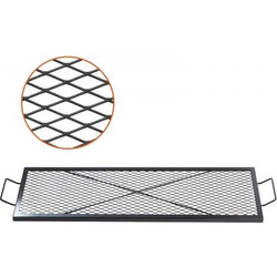 Σχάρα Ψησταριάς VEVOR X-Marks Fire Pit, Ορθογώνια Σχάρα Μαγειρέματος, Βαρέως Τύπου Χάλυβα Σχάρα BBQ για Φωτιά με Λαβή & Υποστήριξη Χ Σύρμα, Φορητά Σκεύη Μαγειρικής για Εξωτερική Συγκέντρωση, 44 Inch (