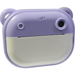 Portable Mini Printer Παιδική Φωτογραφική Μηχανή με Θερμική Εκτύπωση Μωβ 113068