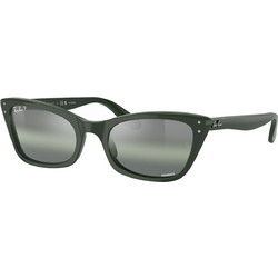Ray-Ban RB2299 6659/G4 Γυναικεία Γυαλιά Ηλίου Cat Eye Κοκάλινα Μαύρα με Μαύρο Degradee Φακό