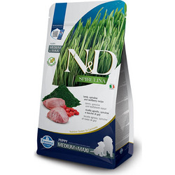 Farmina N&D Spirulina Grain Free Medium & Maxi Puppy with Lamb, Spirulina & Wolfberry 7kg
