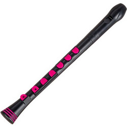 Nuvo Recorder+ Baroque black-pink