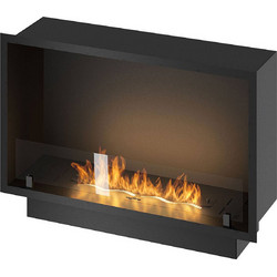 Τζάκι Βιοαιθανόλης INFIRE Slim Inside Black 800