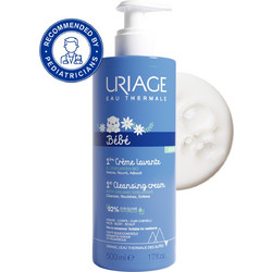 Uriage Baby Lavante Βρεφική Κρέμα Καθαρισμού Πράσινο Τσάι & Ηλίανθος με Αντλία 500ml