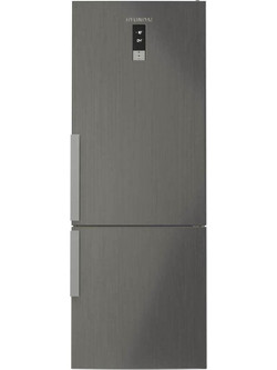 Hyundai Electrics HRC19-4922X-DG/NF Ψυγειοκαταψύκτης 481lt No Frost Υ192xΠ70xΒ71.2cm Inox